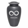 Infinity Cremation Urn - Gunmetal Gray