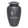 Unicorn Cremation Urn - Gunmetal Gray