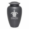 Sea Turtle Cremation Urn - Gunmetal Gray