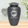Dolphin Cremation Urn - Gunmetal Gray