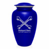Mechanic Wrench Cremation Urn - Midnight Blue