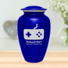 Gaming Cremation Urn - Midnight Blue