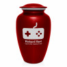 Gaming Cremation Urn - Ruby Red