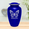 Butterfly Cremation Urn - Midnight Blue