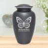 Butterfly Cremation Urn - Gunmetal Gray