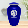 Basketball Cremation Urn - Midnight Blue