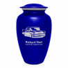 Classic Car Cremation Urn - Midnight Blue