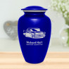 Classic Car Cremation Urn - Midnight Blue