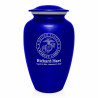 Marine Corps Cremation Urn - Midnight Blue