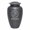 Marine Corps Cremation Urn - Gunmetal Gray