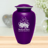 Beer Cremation Urn - Purple Luster