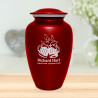Beer Cremation Urn - Ruby Red