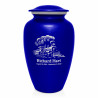 Train Cremation Urn - Midnight Blue