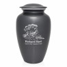 Train Cremation Urn - Gunmetal Gray