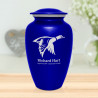 Duck Cremation Urn - Midnight Blue