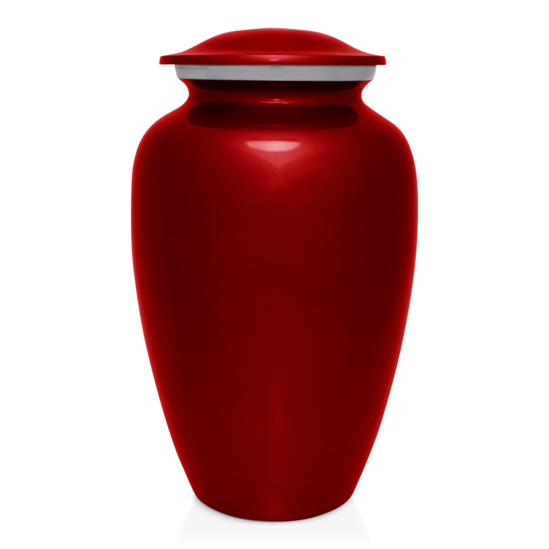 Duck Cremation Urn - Ruby Red