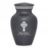 Celtic Cross Keepsake Urn - Gunmetal Gray