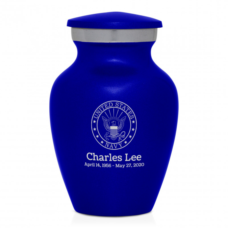 Navy Keepsake Urn - Midnight Blue