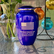 Patriotic Urns