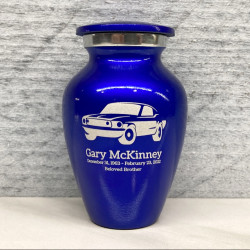 Customer Gallery - Muscle Car Keepsake Urn - Midnight Blue