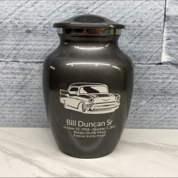 Customer Gallery - Classic Car Sharing Urn - Gunmetal Gray