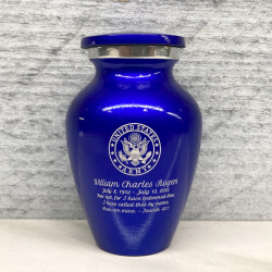 Customer Gallery - Army Keepsake Urn - Midnight Blue