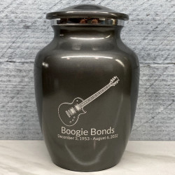 Customer Gallery - Electric Guitar Sharing Urn - Gunmetal Gray