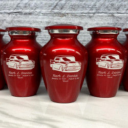 Customer Gallery - Classic Car Keepsake Urn - Ruby Red