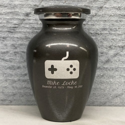 Customer Gallery - Gaming Keepsake Urn - Gunmetal Gray