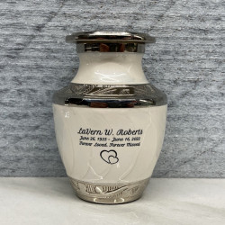 Customer Gallery - Radiant White Keepsake Urn
