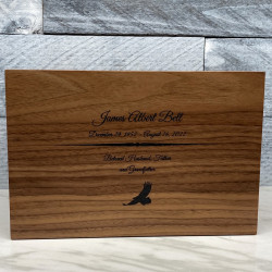 Customer Gallery - Traditions Walnut Cremation Urn