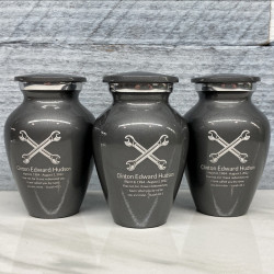 Customer Gallery - Mechanic Wrench Keepsake Urn - Gunmetal Gray