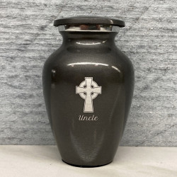 Customer Gallery - Celtic Cross Keepsake Urn - Gunmetal Gray