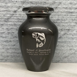 Customer Gallery - Fishing Keepsake Urn - Gunmetal Gray