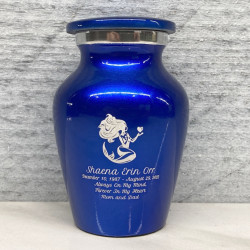 Customer Gallery - Mermaid Keepsake Urn - Midnight Blue