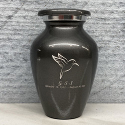 Customer Gallery - Hummingbird Keepsake Urn - Gunmetal Gray