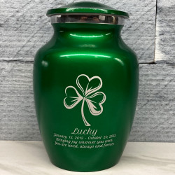 Customer Gallery - Shamrock Sharing Urn - Shamrock Green