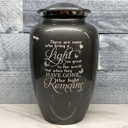 Customer Gallery - Light Remains Cremation Urn - Gunmetal Gray