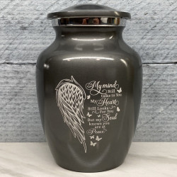 Customer Gallery - At Peace Sharing Urn - Gunmetal Gray