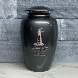 Customer Gallery - Lighthouse Cremation Urn - Gunmetal Gray