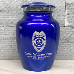 Customer Gallery - Police Sharing Urn - Midnight Blue