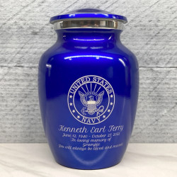 Customer Gallery - Navy Sharing Urn - Midnight Blue