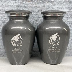 Customer Gallery - Guinea Pig Keepsake Urn - Gunmetal Gray