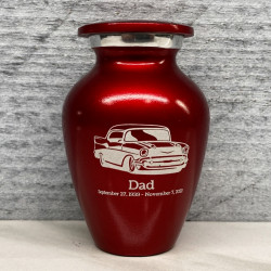 Customer Gallery - Classic Car Keepsake Urn - Ruby Red