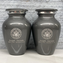 Customer Gallery - Army Keepsake Urn - Gunmetal Gray