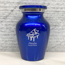 Customer Gallery - Piano Keepsake Urn - Midnight Blue