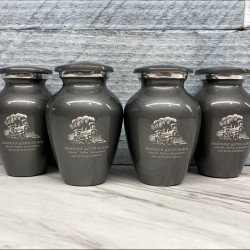 Customer Gallery - Train Keepsake Urn - Gunmetal Gray