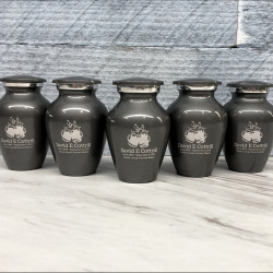 Customer Gallery - Beer Keepsake Urn - Gunmetal Gray