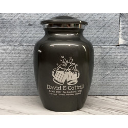 Customer Gallery - Beer Sharing Urn - Gunmetal Gray