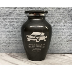 Customer Gallery - Muscle Car Keepsake Urn - Gunmetal Gray
